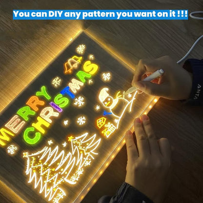 🎁Acrylic LED Message Board - For Vibrant, Endless Expression!