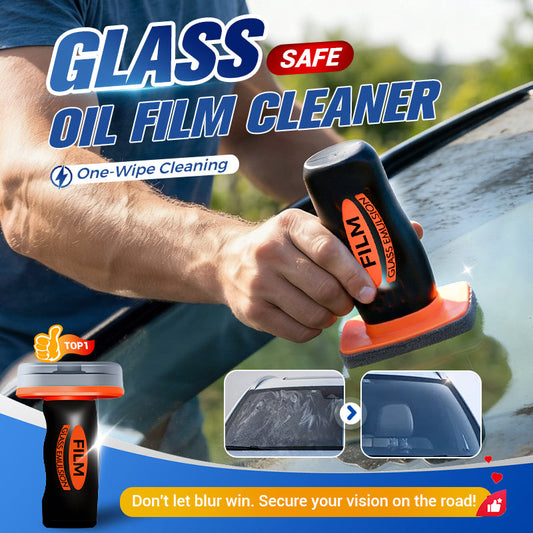 🎁Christmas Sale🌲—Car Glass Side Window Oil Film Removal Cleaner