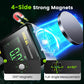 4-Side Magnetic Digital Angle Gauge with Laser