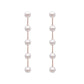 New Trend Simulated Pearl White Round Pearl Earrings