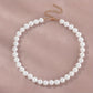 New Simple Imitation Freshwater Pearl Chain Necklace