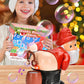 🎅🏻Christmas Hot Sale🎁Funny Santa Bubble Blowing Machine