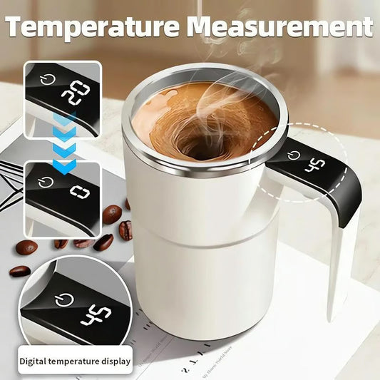 🏆Flash Sale⚡30K+ SOLD! Almost Gone💥☕Rechargeable Automatic Magnetic Stirring Coffee Mug Set⚡